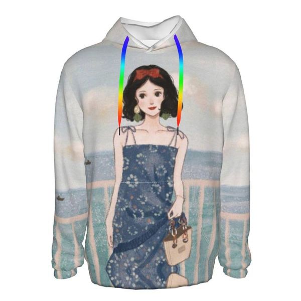 men's hoodies & sweatshirts sporty cartoon beauty print warm sweatshirt woman with hood punk kpop men clothing loose cute hoodie, Black
men's hoodies & sweatshirts sporty cartoon beauty print warm sweatshirt woman with hood punk kpop men clothing loose cute hoodie, Black