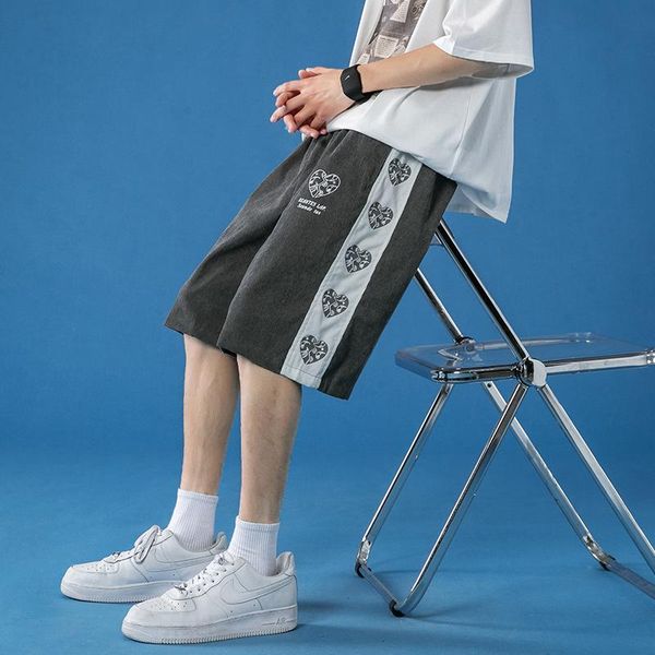 men's shorts boys junior high school students sports pants loose personality versatile cool fashion 2021 summer, White;black
men's shorts boys junior high school students sports pants loose personality versatile cool fashion 2021 summer, White;black