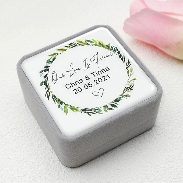 party decoration personalized wedding ring box velvet bearer customized rings holder gift for engagement
party decoration personalized wedding ring box velvet bearer customized rings holder gift for engagement