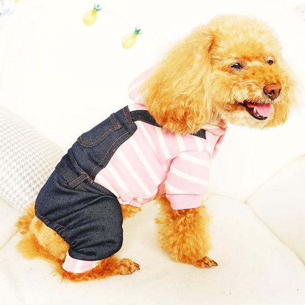 dog apparel autumn winter clothes for dogs warm stripe jumpsuit teddy poodle puppy rompers hooded coat xs s m l xl
dog apparel autumn winter clothes for dogs warm stripe jumpsuit teddy poodle puppy rompers hooded coat xs s m l xl
