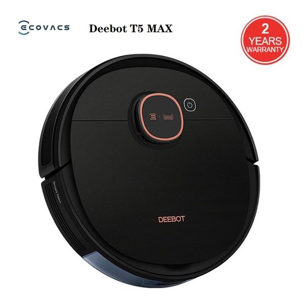 original ecovacs deebot t5 max robot vacuum cleaner 5200mah battery smart sweeping robot 240ml wet mop 1500pa powerful motor
original ecovacs deebot t5 max robot vacuum cleaner 5200mah battery smart sweeping robot 240ml wet mop 1500pa powerful motor