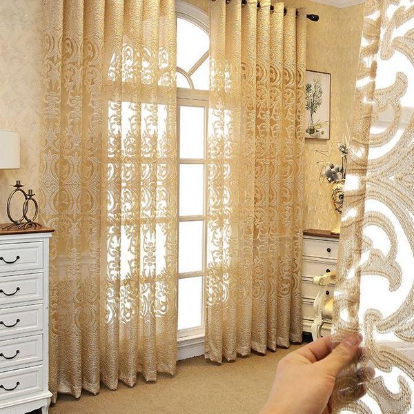 curtain & drapes european luxury hollow light yellow jacquard geometric tulle curtains for living room delicate fabric bedroom drape
curtain & drapes european luxury hollow light yellow jacquard geometric tulle curtains for living room delicate fabric bedroom drape
