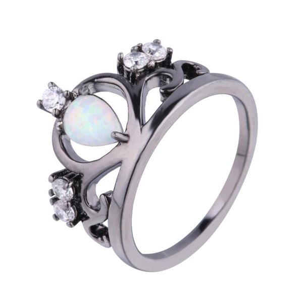 wedding rings hainon fashion black gold color elegant crown blue fire opal ring with pink + cubic zircon gift for women, Slivery;golden
wedding rings hainon fashion black gold color elegant crown blue fire opal ring with pink + cubic zircon gift for women, Slivery;golden