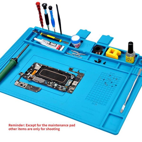 professional hand tool sets mobile phone computer repair multifunctional silicone pad welding workbench anti-corrosion and high temperature
professional hand tool sets mobile phone computer repair multifunctional silicone pad welding workbench anti-corrosion and high temperature
