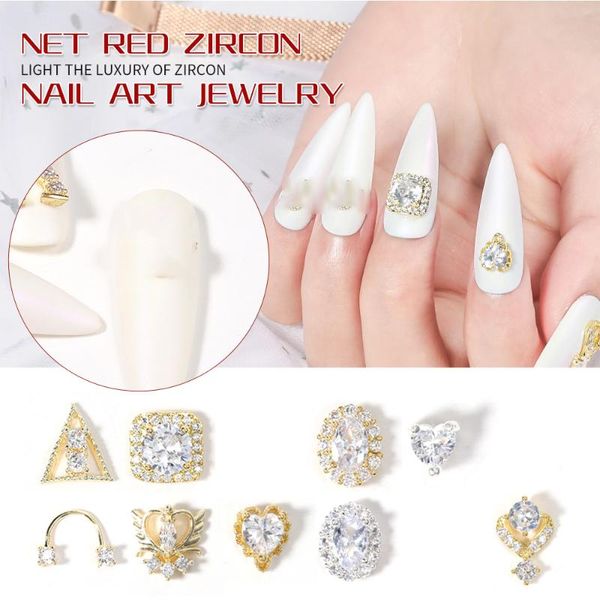 nail art decorations 1pc japanese style zircon crystal rhinestones cubic zirconia metal decorationsdiynail accessories, Silver;gold
nail art decorations 1pc japanese style zircon crystal rhinestones cubic zirconia metal decorationsdiynail accessories, Silver;gold