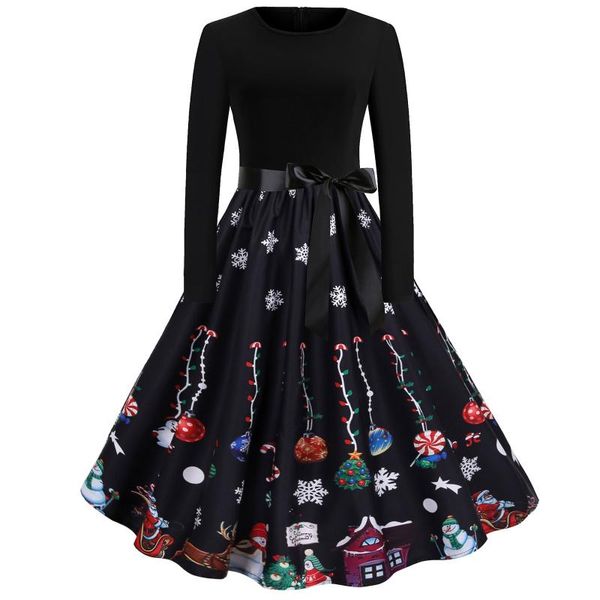 casual dresses christmas women daily long sleeve snowman snowflake print a-line holiday party vintage fashion comfortable dress *8, Black;gray
casual dresses christmas women daily long sleeve snowman snowflake print a-line holiday party vintage fashion comfortable dress *8, Black;gray