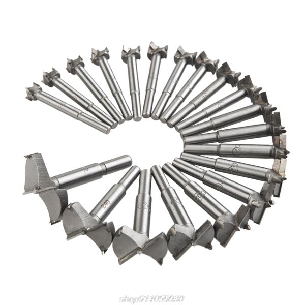 20pcs/set 14-50mm forstner drill bits woodworking self centering hole saw carbide wood cutter tools d25 20 dropshipping
20pcs/set 14-50mm forstner drill bits woodworking self centering hole saw carbide wood cutter tools d25 20 dropshipping