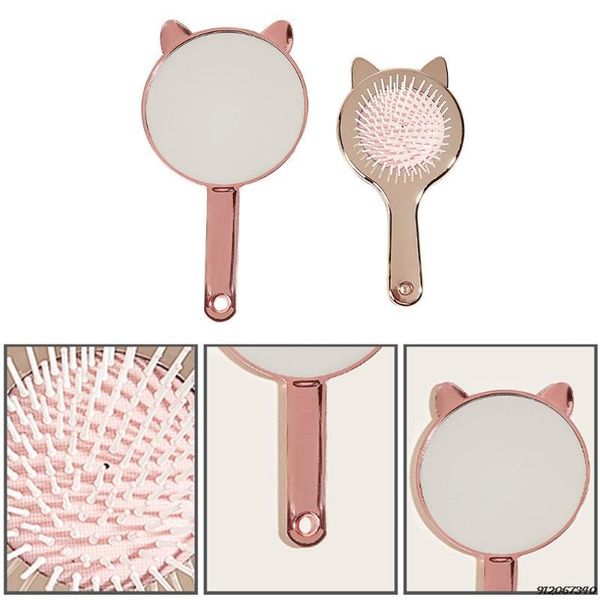 kawaii paddle hair brush makeup mirror set detangling hairbrush massage scalp styling tool for women girls no15 21 dropshipping
kawaii paddle hair brush makeup mirror set detangling hairbrush massage scalp styling tool for women girls no15 21 dropshipping