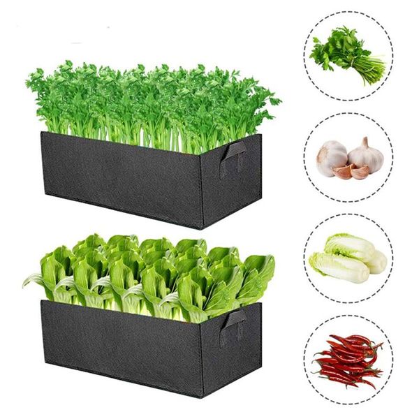 grow bag thickened non woven plant fabric pot with handles square for flower growing, planting vegetables planters & pots
grow bag thickened non woven plant fabric pot with handles square for flower growing, planting vegetables planters & pots