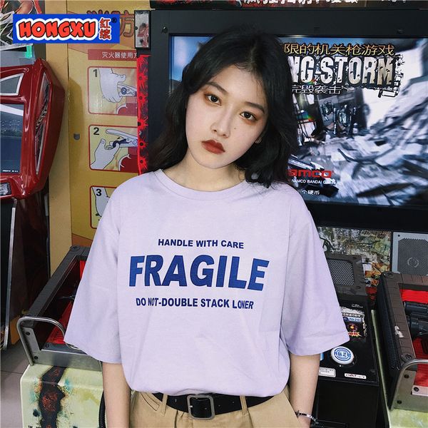 2021 new harajuku lolita loose letter prints clown women summer short korean ins super fire purple shirt female t-shirt 2pot, White
2021 new harajuku lolita loose letter prints clown women summer short korean ins super fire purple shirt female t-shirt 2pot, White