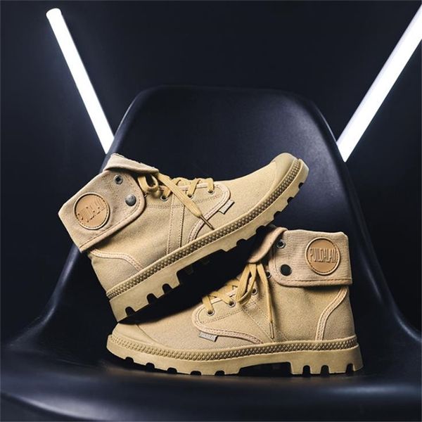men canvas shoes high ankle boots military tactical male boots men's sneakers all seasons men women casual shoes 211106, Black
men canvas shoes high ankle boots military tactical male boots men's sneakers all seasons men women casual shoes 211106, Black
