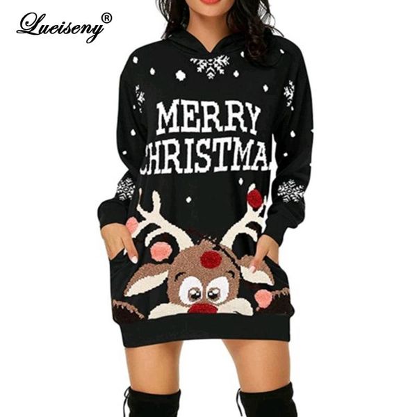 casual dresses lueiseny women's autumn winter sweatshirt dress fashion christmas hoodie bag hip pocket print vestidos, Black;gray
casual dresses lueiseny women's autumn winter sweatshirt dress fashion christmas hoodie bag hip pocket print vestidos, Black;gray