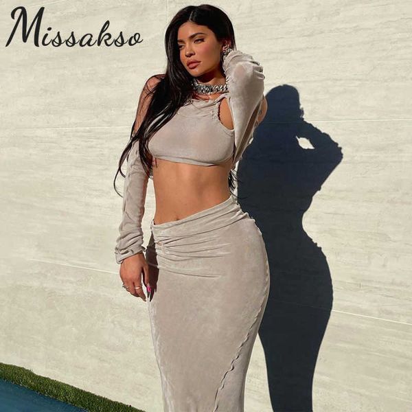missakso off shoulder long sleeve crop skirt streetwear women summer grey fashion ripped matching 2 pieces set 210625, White
missakso off shoulder long sleeve crop skirt streetwear women summer grey fashion ripped matching 2 pieces set 210625, White