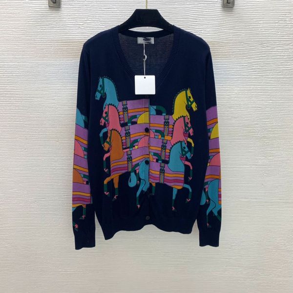 milan runway sweaters 2021 autumn v neck long sleeve print women's coats high end jacquard cardigan designer sweater 0819-12, White;black
milan runway sweaters 2021 autumn v neck long sleeve print women's coats high end jacquard cardigan designer sweater 0819-12, White;black