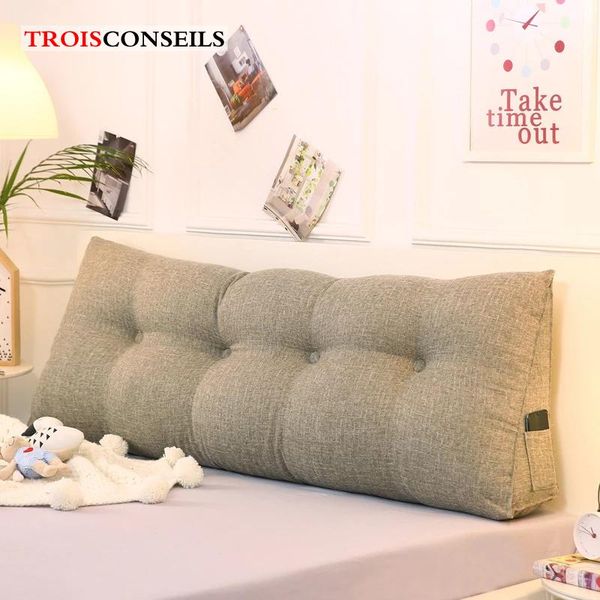 cushion/decorative pillow double backrest triangular bedside cushion washable long pillows for sleeping fluffy throw decor home
cushion/decorative pillow double backrest triangular bedside cushion washable long pillows for sleeping fluffy throw decor home