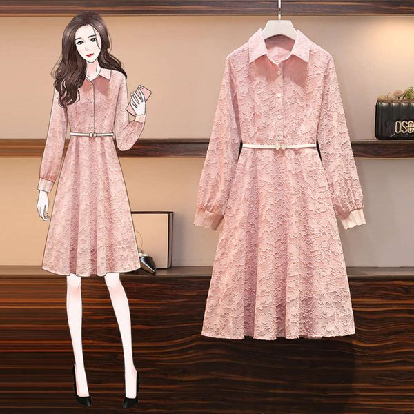 large women's 2021 spring new foreign style age reducing shirt fat sister show thin cover belly french chiffon dress, Black;gray
large women's 2021 spring new foreign style age reducing shirt fat sister show thin cover belly french chiffon dress, Black;gray