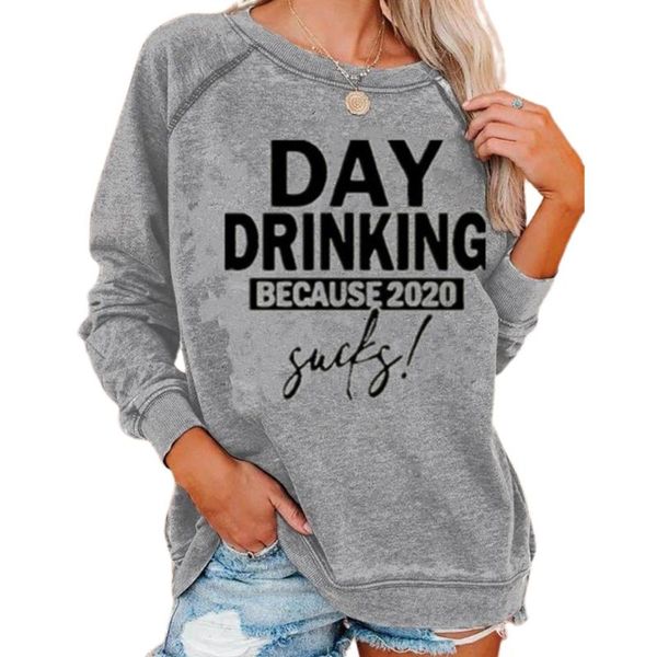 women's hoodies & sweatshirts women raglan long sleeve sweatshirt day drinking because 2021 sucks tunic m5te, Black
women's hoodies & sweatshirts women raglan long sleeve sweatshirt day drinking because 2021 sucks tunic m5te, Black