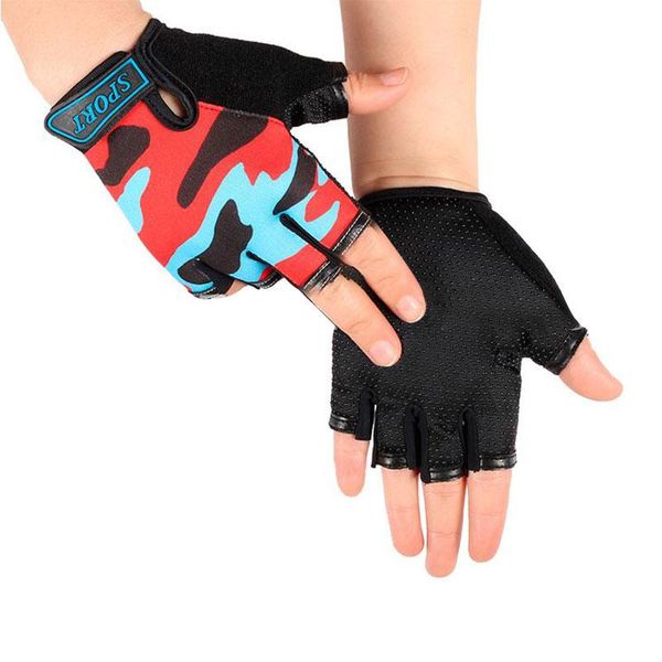 cycling gloves child camouflage half finger high elastic non-slip bike riding equipment tool, Black
cycling gloves child camouflage half finger high elastic non-slip bike riding equipment tool, Black