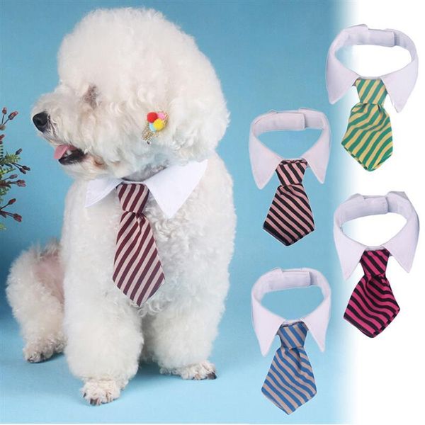 2021 fashion adjustable cute print striped pet decorative collar dog tie pet bow tie polyester cat grooming necktie for puppy
2021 fashion adjustable cute print striped pet decorative collar dog tie pet bow tie polyester cat grooming necktie for puppy
