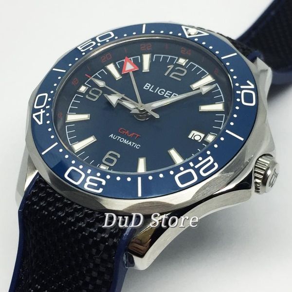 wristwatches 41mm stainless silver case sapphire glass blue dial ceramic bezel date luminous waterproof leisure men's automatic watch, Slivery;brown
wristwatches 41mm stainless silver case sapphire glass blue dial ceramic bezel date luminous waterproof leisure men's automatic watch, Slivery;brown