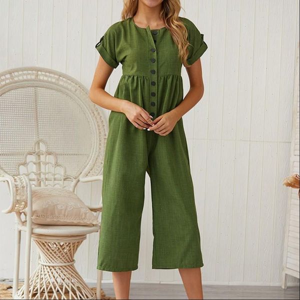 2021 summer casual jumpsuit womens short sleeve loose jumpsuits solid color linen cotton trousers overalls drop shipping, Black;white
2021 summer casual jumpsuit womens short sleeve loose jumpsuits solid color linen cotton trousers overalls drop shipping, Black;white