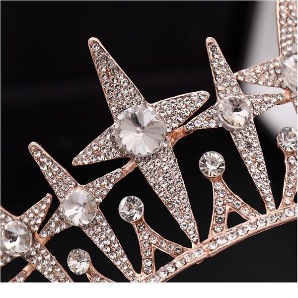 new rose gold rhinestone queen wedding crown bridal tiara crystal hair jewelry tiaras and crowns diadem wedding hair acc jllyaf, Silver
new rose gold rhinestone queen wedding crown bridal tiara crystal hair jewelry tiaras and crowns diadem wedding hair acc jllyaf, Silver
