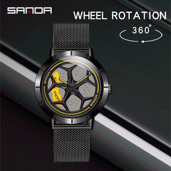 wristwatches sanda luxury fashion men watches outdoor sport leisure watch wheel dial series quartz wristwatch mesh relogio masculino, Slivery;brown
wristwatches sanda luxury fashion men watches outdoor sport leisure watch wheel dial series quartz wristwatch mesh relogio masculino, Slivery;brown