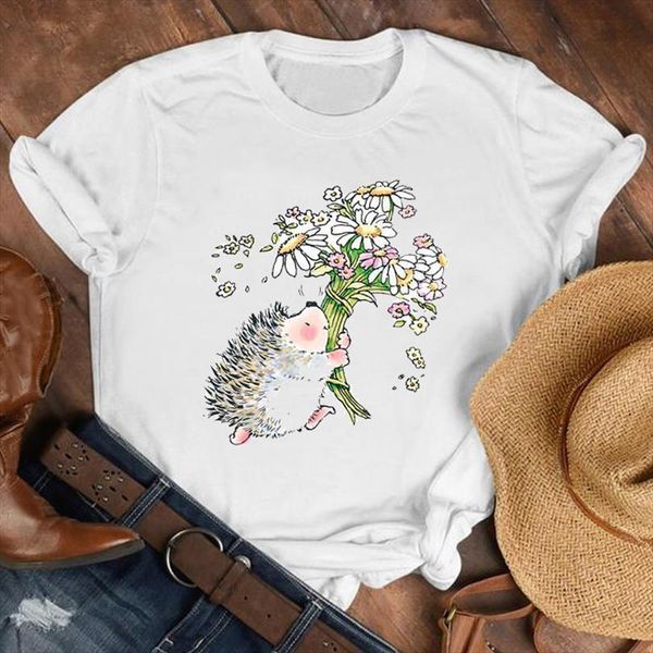 and women lady animal men t shirt lovely womens short sleeve printed 90s cartoon clothes female print tee graphic, White;black
and women lady animal men t shirt lovely womens short sleeve printed 90s cartoon clothes female print tee graphic, White;black