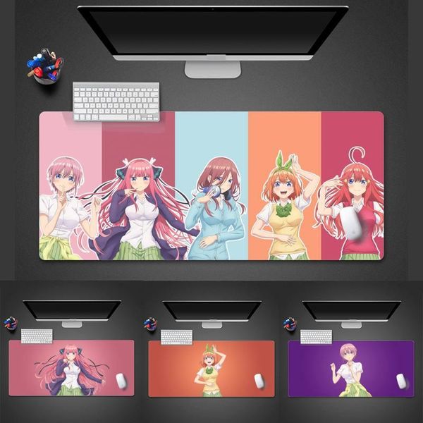 mouse pads & wrist rests nakano miku gotoubun no hanayome girl mats desk table protect gamer office large mat pad x xl non-slip laptop
mouse pads & wrist rests nakano miku gotoubun no hanayome girl mats desk table protect gamer office large mat pad x xl non-slip laptop