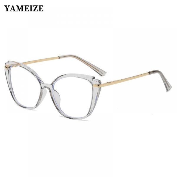 sunglasses 2021 trends office anti blue light glasses women cat eye tr90 spring hinge eyeglasses computer blocking eyewear gafas, White;black
sunglasses 2021 trends office anti blue light glasses women cat eye tr90 spring hinge eyeglasses computer blocking eyewear gafas, White;black