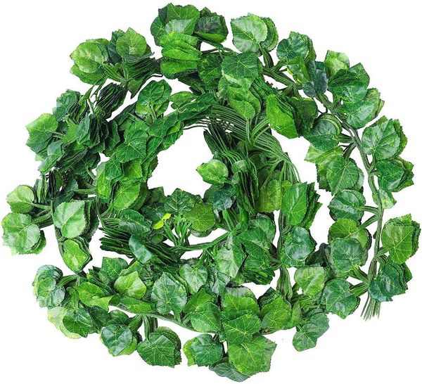 1pcs artificial creeper ivy green vine fake foliage home garden decoration rattan string wall hanging artificial plants
1pcs artificial creeper ivy green vine fake foliage home garden decoration rattan string wall hanging artificial plants