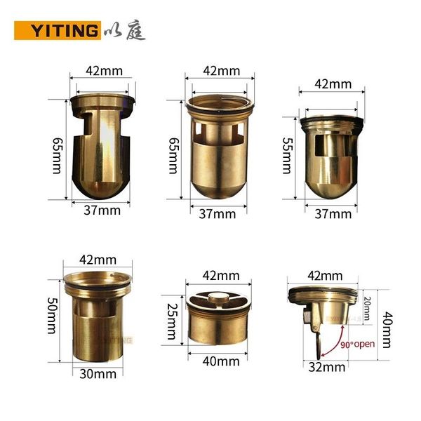 other bath & toilet supplies brass floor drain deodorant valve deep odor-resistant water sealing t-type self-sealing durable core bathroom a
other bath & toilet supplies brass floor drain deodorant valve deep odor-resistant water sealing t-type self-sealing durable core bathroom a
