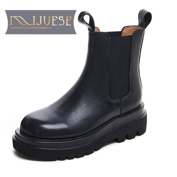 boots mljufee women shoes ankle 2021 autumn winter british genuine leather thick with fur ladies short motorcycle, Black
boots mljufee women shoes ankle 2021 autumn winter british genuine leather thick with fur ladies short motorcycle, Black