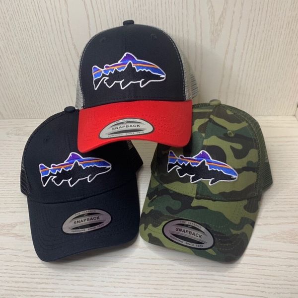 luxury designers 21 pata fitz roy trout trucker mid crown mesh breathable hat fashion design, Blue;gray
luxury designers 21 pata fitz roy trout trucker mid crown mesh breathable hat fashion design, Blue;gray