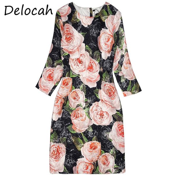 casual dresses delocah women autumn fashion designer party short dress 3/4 sleeve floral print elegant bodycon ladies pencil vestidos, Black;gray
casual dresses delocah women autumn fashion designer party short dress 3/4 sleeve floral print elegant bodycon ladies pencil vestidos, Black;gray