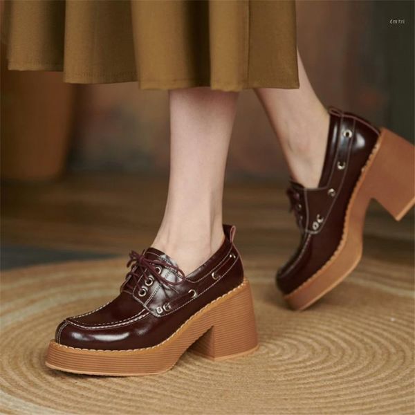 dress shoes pxelena france vintage natural genuine leather oxfords women chunky block high heels lace up office lady punk rock gothic, Black
dress shoes pxelena france vintage natural genuine leather oxfords women chunky block high heels lace up office lady punk rock gothic, Black