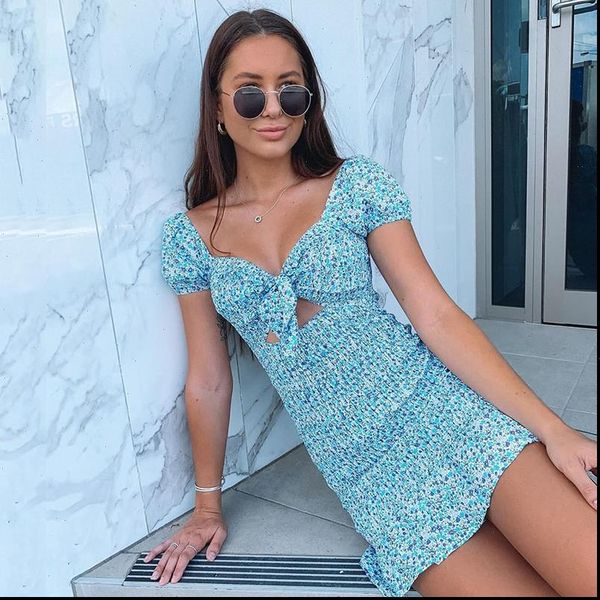 2021 summer boho floral print dress women ruffle blue short dress beach tunic elastic green dress lace up bodycon, Black;gray
2021 summer boho floral print dress women ruffle blue short dress beach tunic elastic green dress lace up bodycon, Black;gray