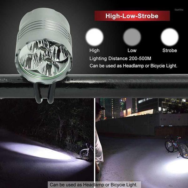 3 modes 5* xm-l t6 led bike front light rechargeable mtb road headlight power 18650 battery pack ac charger lampluz bicicleta1
3 modes 5* xm-l t6 led bike front light rechargeable mtb road headlight power 18650 battery pack ac charger lampluz bicicleta1