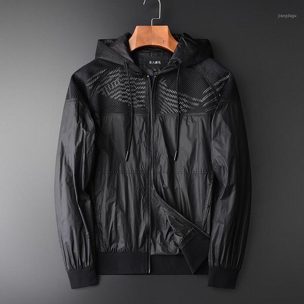 men's jackets light and soft inner layer printing mesh stitching hooded jacket young middle-aged spring, Black;brown
men's jackets light and soft inner layer printing mesh stitching hooded jacket young middle-aged spring, Black;brown
