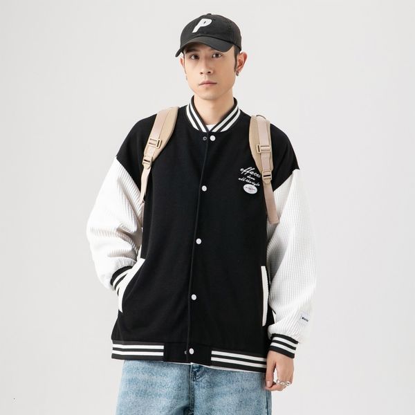 autumn style et slim fit single breasted baseball suit couple's same fashion brand casual stand collar men's coat, Black;brown
autumn style et slim fit single breasted baseball suit couple's same fashion brand casual stand collar men's coat, Black;brown