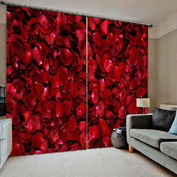 curtain & drapes decoration 3d brief red rose petals curtains for bedroom living room polyester custom
curtain & drapes decoration 3d brief red rose petals curtains for bedroom living room polyester custom