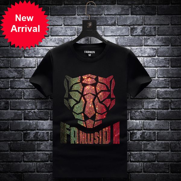 2021 colored tiger strass t-shirts man streetwear thin short modal neck cotton tshirts fashion shirts kkw0, White;black
2021 colored tiger strass t-shirts man streetwear thin short modal neck cotton tshirts fashion shirts kkw0, White;black