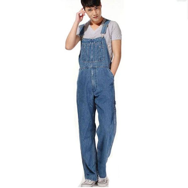 men's denim overalls large size strap straight pants light blue jeans more sizes 30-48 50
men's denim overalls large size strap straight pants light blue jeans more sizes 30-48 50