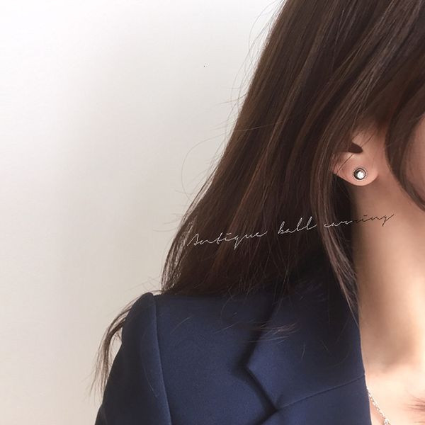 yhe059 simple round chic earrings s925 pure silver us style personalized dyed black tremella earrings for women, Golden
yhe059 simple round chic earrings s925 pure silver us style personalized dyed black tremella earrings for women, Golden