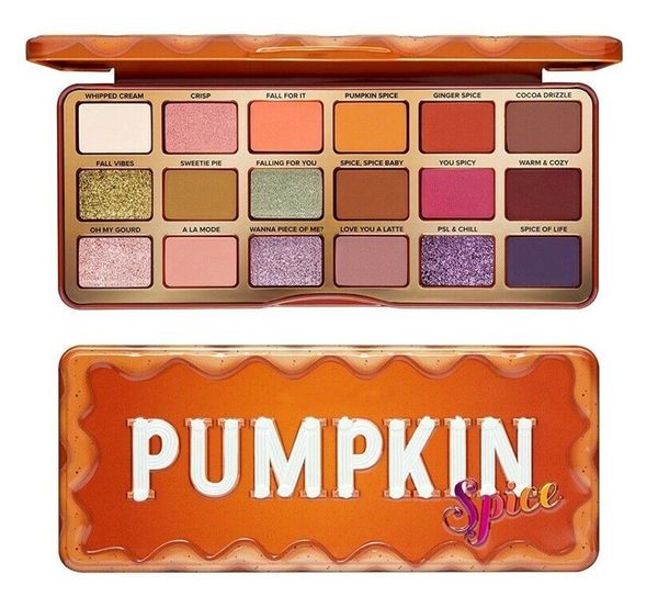 pumpkin spice eyeshadow makeup palette 18 colors limited holiday edition christmas warm and spicy matte glitter eye pigmented pressed shadow
pumpkin spice eyeshadow makeup palette 18 colors limited holiday edition christmas warm and spicy matte glitter eye pigmented pressed shadow