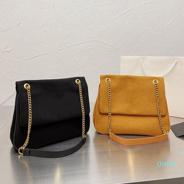 designer tote wallet crossbody bag handbags totes cross body shoulder bags softness suede leather high-quality gold chain fashion brand 1119
designer tote wallet crossbody bag handbags totes cross body shoulder bags softness suede leather high-quality gold chain fashion brand 1119