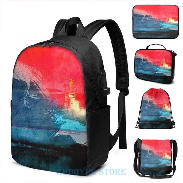 backpack funny graphic print the sunset usb charge men school bags women bag travel laptop
backpack funny graphic print the sunset usb charge men school bags women bag travel laptop