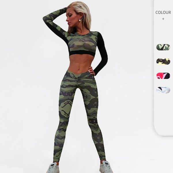 gym clothing women's fitness yoga pants sports running training tight fast drying camouflage and vest body shaping set, White;black
gym clothing women's fitness yoga pants sports running training tight fast drying camouflage and vest body shaping set, White;black