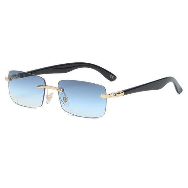 sunglasses 2021 fashion rectangle women rimless small lens classical alloy metal sun glasses men uv400, White;black
sunglasses 2021 fashion rectangle women rimless small lens classical alloy metal sun glasses men uv400, White;black