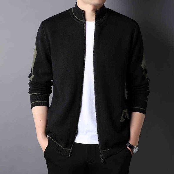 luxury party jackets knitwear cardigan men 2021 autumn winter men's stand collar coat middle-aged and young people's leisure slim, Black
luxury party jackets knitwear cardigan men 2021 autumn winter men's stand collar coat middle-aged and young people's leisure slim, Black